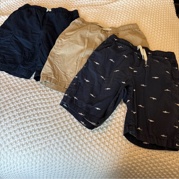 Old Navy Kids' Navy and Tan Shorts Trio - Picture 1 of 7